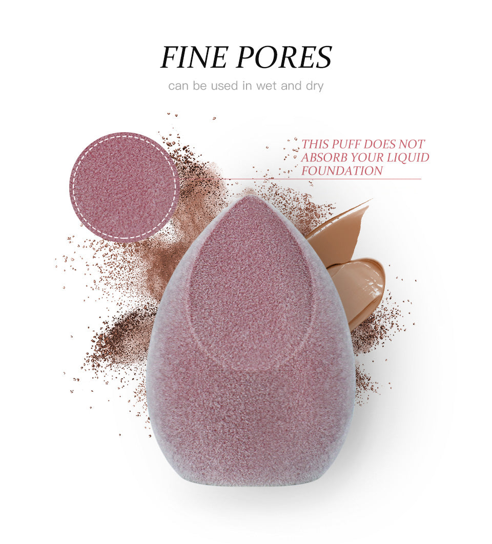 O.TWO.O Soft Velvet Makeup Sponge For Liquid Foundation