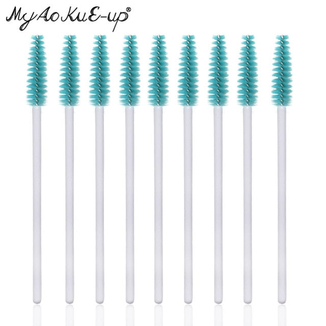 50pcs New Arrivals Eyelash Brushes Soft Head