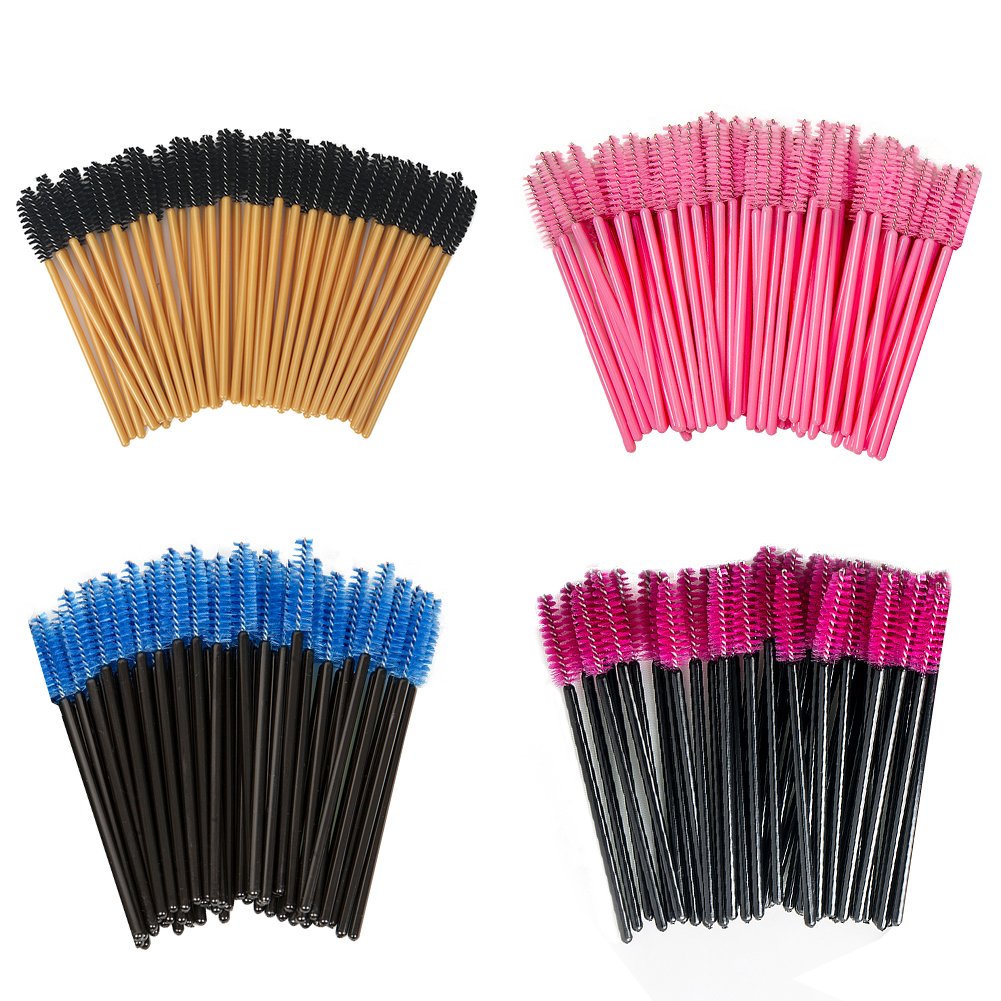 50Pcs Eyelash Brushes Makeup