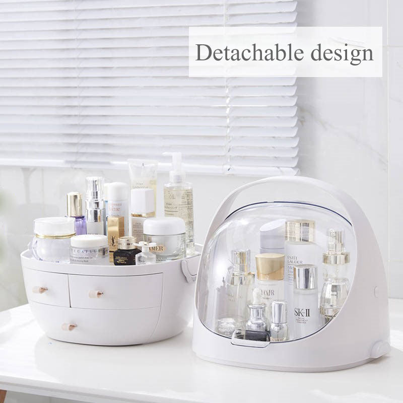 Women bathroom cosmetics storage box