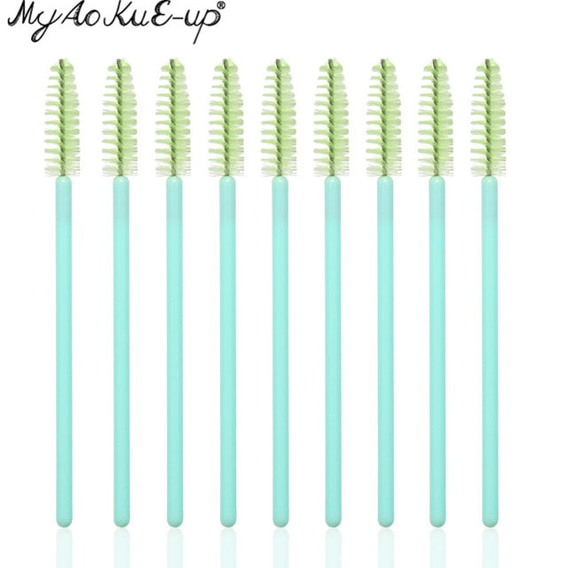 50pcs New Arrivals Eyelash Brushes Soft Head