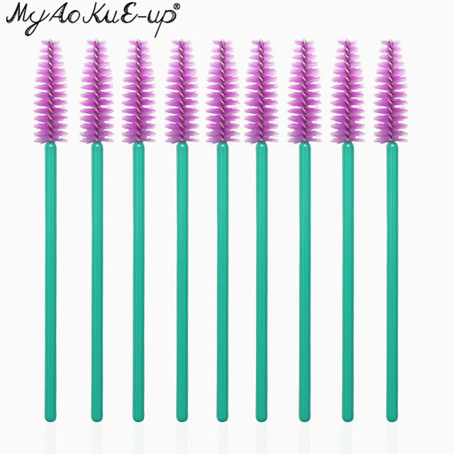 50pcs New Arrivals Eyelash Brushes Soft Head