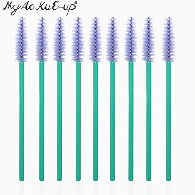 50pcs New Arrivals Eyelash Brushes Soft Head