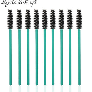 50pcs New Arrivals Eyelash Brushes Soft Head