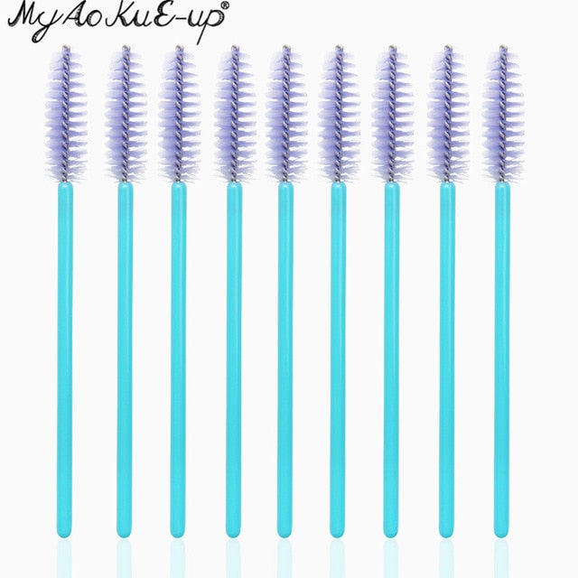 50pcs New Arrivals Eyelash Brushes Soft Head