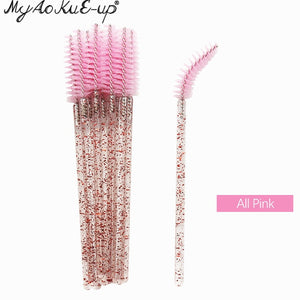 50pcs New Arrivals Eyelash Brushes Soft Head