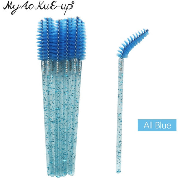 50pcs New Arrivals Eyelash Brushes Soft Head