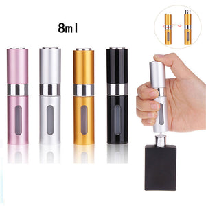 Mini Portable Refillable Perfume Spray Bottle Aluminum