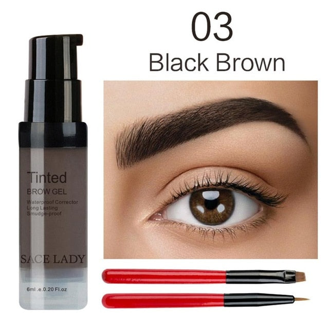 LADY 6 Colors Henna Eyebrow