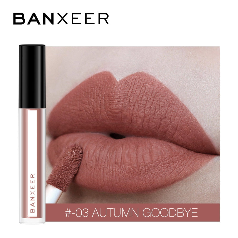 BANXEER Lipgloss Matte 8 Colors Lip Gloss