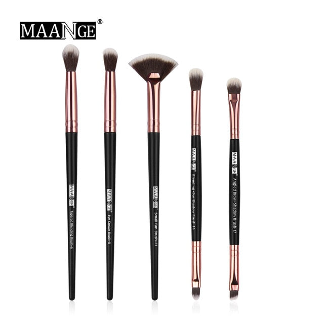 MAANGE Pro  3/5/12 pcs/lot  Makeup Brushes Set Eye Shadow