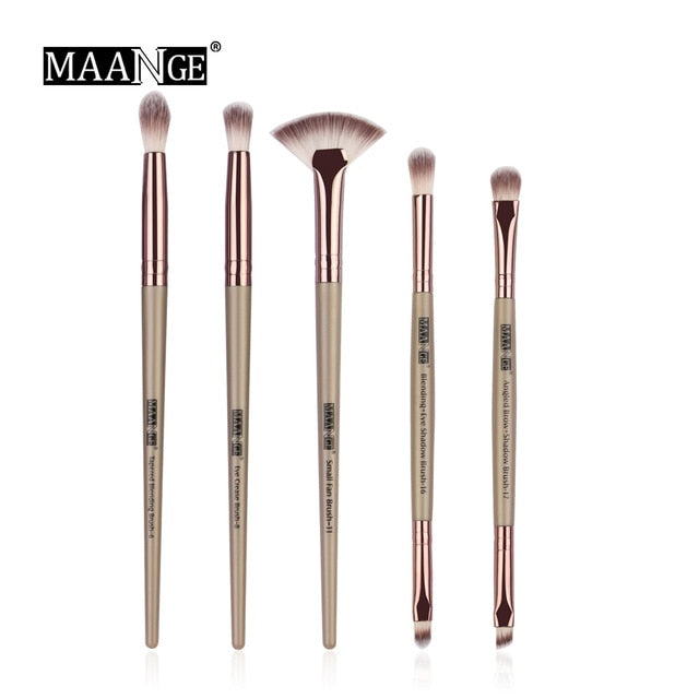 MAANGE Pro  3/5/12 pcs/lot  Makeup Brushes Set Eye Shadow