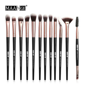 MAANGE Pro  3/5/12 pcs/lot  Makeup Brushes Set Eye Shadow