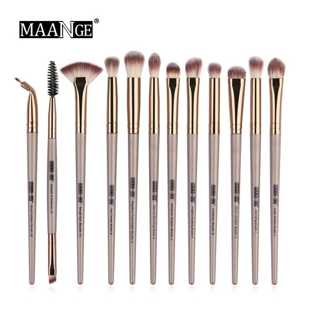 MAANGE Pro  3/5/12 pcs/lot  Makeup Brushes Set Eye Shadow