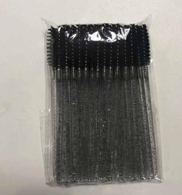 50pcs Shiny Disposable Eyelash Applicator