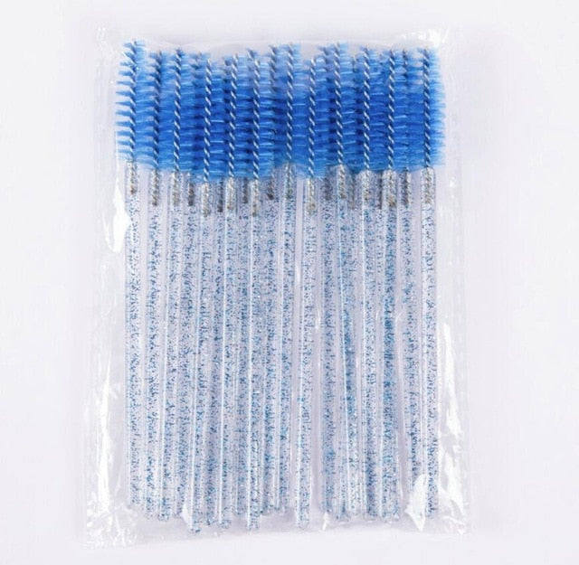 50pcs Shiny Disposable Eyelash Applicator