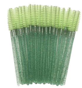 50pcs Shiny Disposable Eyelash Applicator