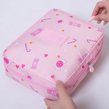 fashion Travel Nylon beauty makeup bags