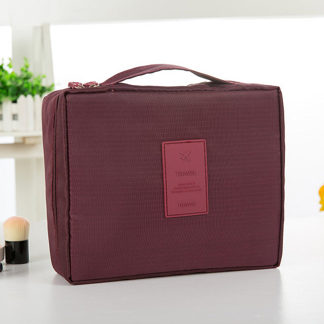 fashion Travel Nylon beauty makeup bags