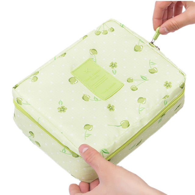 fashion Travel Nylon beauty makeup bags