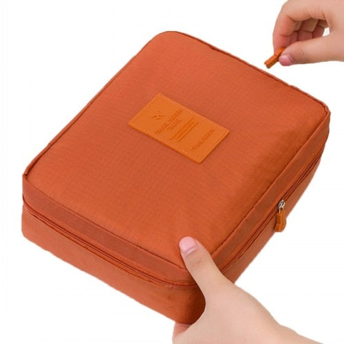 fashion Travel Nylon beauty makeup bags