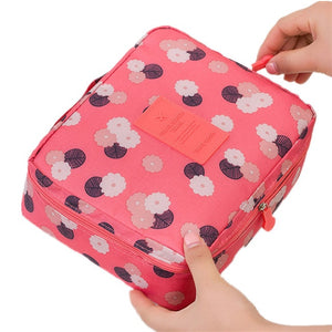 fashion Travel Nylon beauty makeup bags