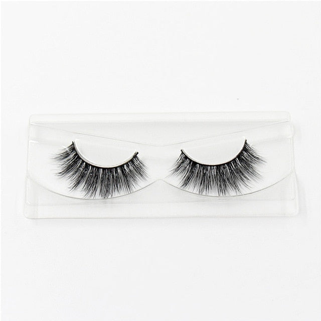 LEHUAMAO 3D Mink Eyelash Fluffy