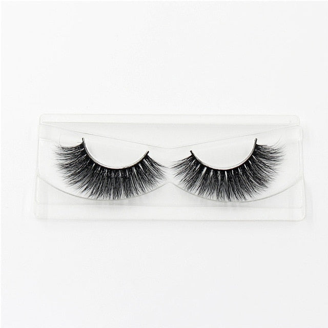 LEHUAMAO 3D Mink Eyelash Fluffy