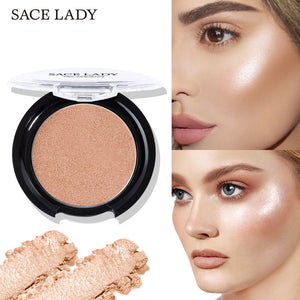 LADY Highlighter Powder 6 Colors Face Makeup Professional