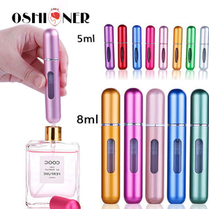 Mini Portable Refillable Perfume Spray Bottle Aluminum