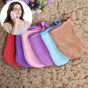 Reusable Microfiber Facial Cloth Face Towel Makeup Remover