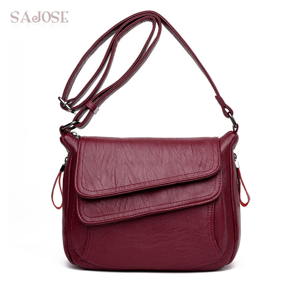 Women Leather High Quality Simple Handbag