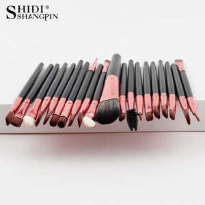 Makeup Brushes Luxury Champagne For Foundation Powder Blush Eyeshadow