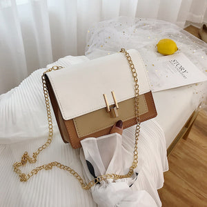 British Fashion Simple Small Square Bag Women's