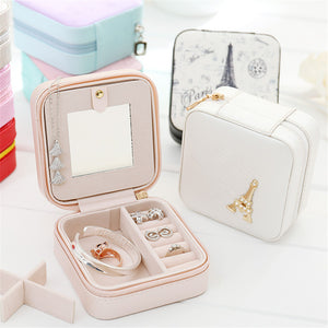 Jewelry Box Travel Comestic Jewelry Casket Organizer Makeup